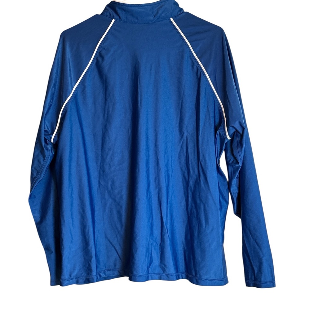 UVSkinz 3XL Blue UPF 50+ Zip-Front Sun Jacket Rash Guard - Picture 2 of 9